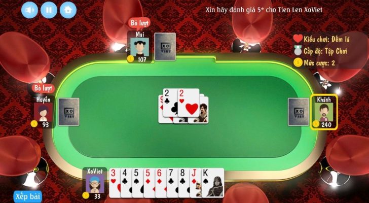 Cách vào game bài Tiến Lên Miền Nam MIN88